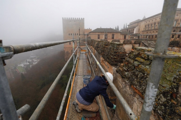 La Alhambra inicia las obras de restauración de la Torre de las Gallinas (ÁLEX CÁMARA-EUROPA PRESS) La Alhambra inicia las obras de restauración de la Torre de las Gallinas (ÁLEX CÁMARA-EUROPA PRESS)