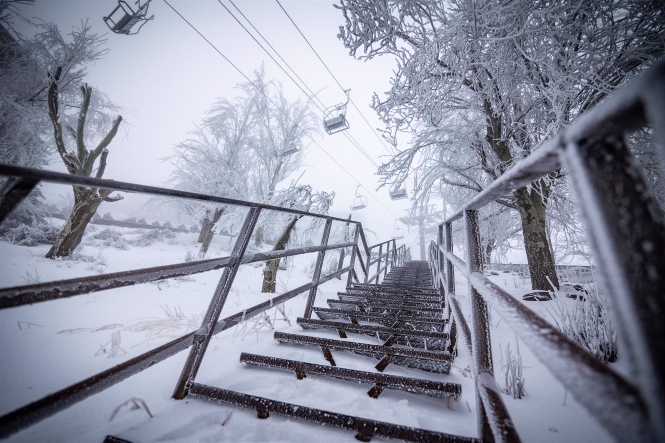 La estación de esquí de Sierra Nevada est pasado miércoles tras recibir la nevada más importante de la temporada (CETURSA SIERRA NEVADA)