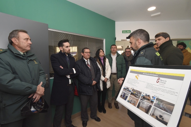 Visita al Cuartel de la Guardia Civil (R. MARTÍNEZ / DIPGRA) 
