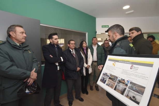 Visita al Cuartel de la Guardia Civil (R. MARTÍNEZ / DIPGRA) 