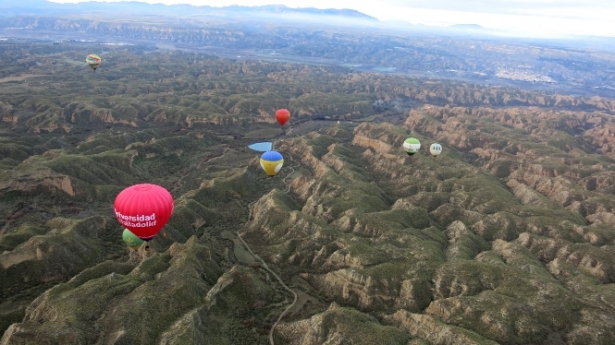 Festival de aeroestación en el Geoparque (DIPGRA)