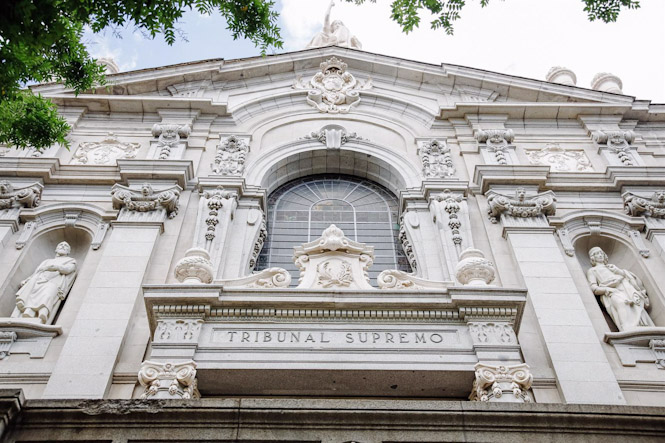 Fachada del Tribunal Supremo (CARLOS LUJÁN - EUROPA PRESS)