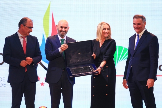 Marifrán Carazo ha recogido el premio (JUNTA) 