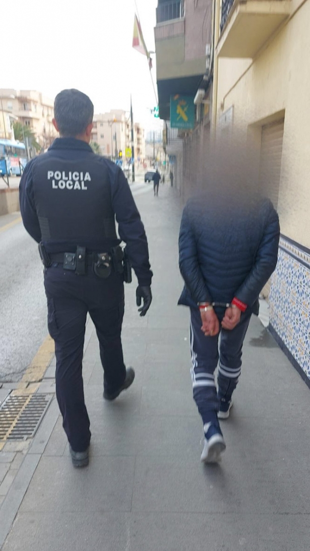Imagen de la detención (AYTO. MARACENA)
