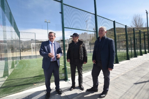 Imagen de la visita a Beas de Granada (R. MARTÍNEZ / DIPGRA)