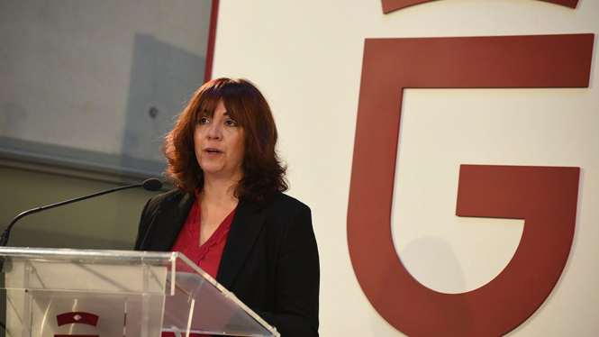 La Diputada de Bienestar Social, Olvido  de la Rosa (DIPGRA) 