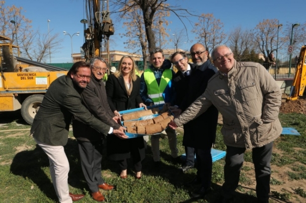 Inicio de las catas geotécnicas (JUNTA) 