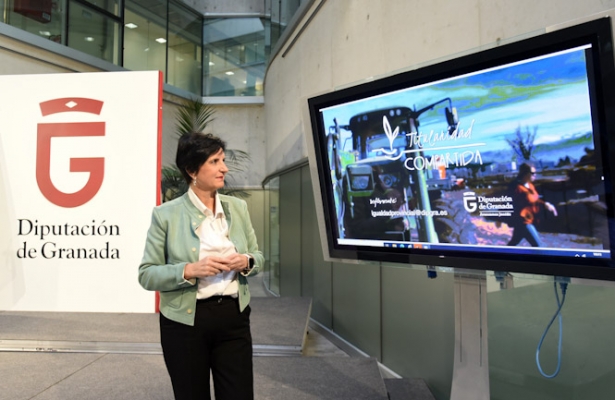 La diputada de Igualdad, Juventud y Administración Electrónica, Mercedes Garzón, ha presentado la campaña (DIPGRA)