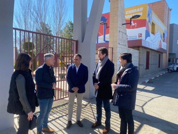Imagen de la visita a la Ciudad Deportiva de Armilla (PP) Imagen de la visita a la Ciudad Deportiva de Armilla (PP)