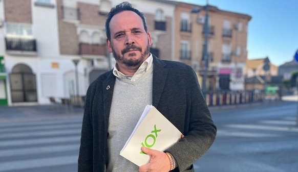 El portavoz de VOX en Cenes de la Vega, Juan Francisco Tovar (VOX) El portavoz de VOX en Cenes de la Vega, Juan Francisco Tovar (VOX)