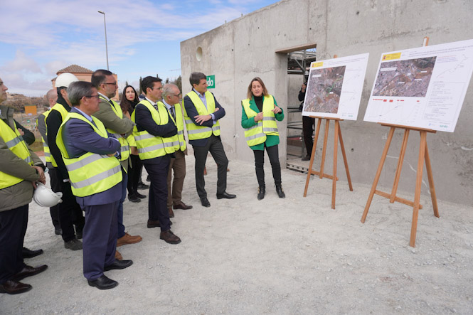 Visita a las obras de emergencia del sistema Colomera-Cubillas (DELEGACIÓN DEL GOBIERNO EN ANDALUCÍA)