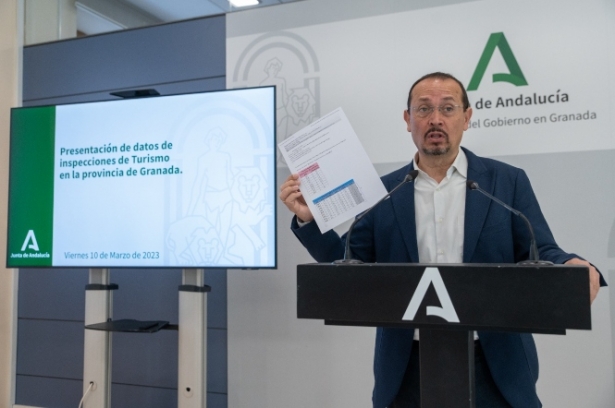 El delegado de Turismo, Cultura y Deporte de la Junta en Granada, Fernando Egea, en imagen de archivo (JUNTA)