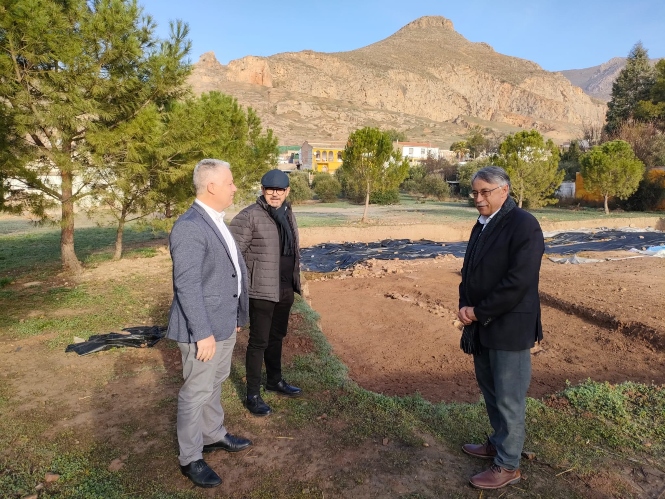Imagen de la visita al yacimiento de Medina Elvira (DIPGRA) 
