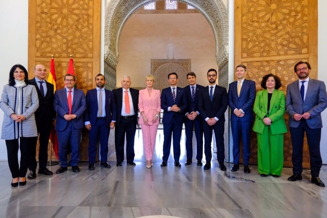 Acto de firma de Adia Lab en Granada (MINISTERIO DE ASUNTOS ECONÓMICOS)