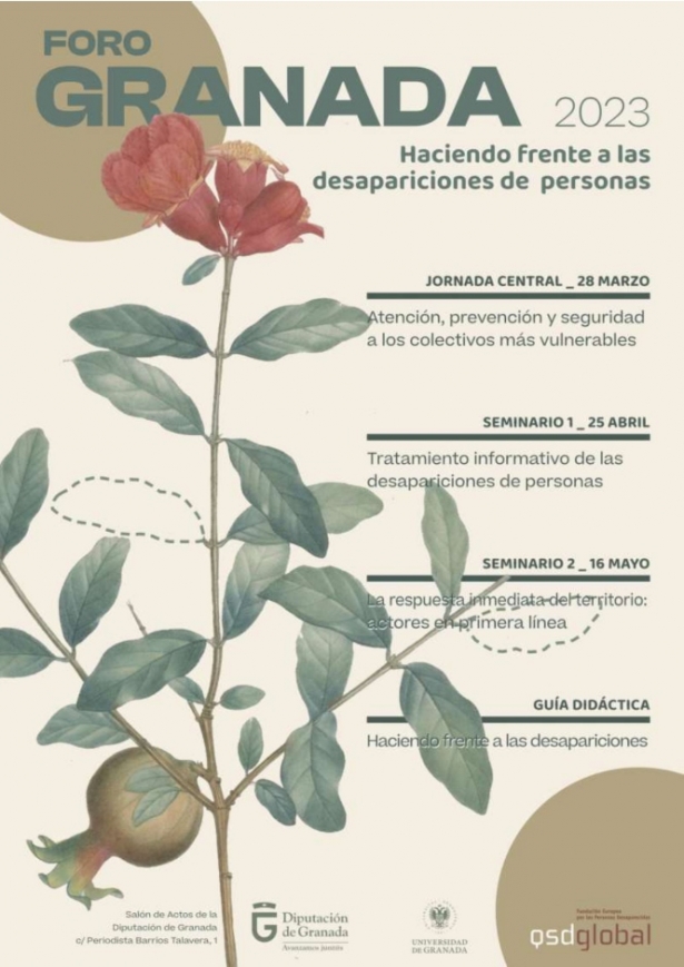 Cartel del foro (DIPGRA) Cartel del foro (DIPGRA)