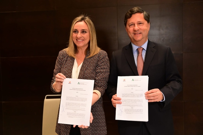 Firma del convenio (JUNTA)