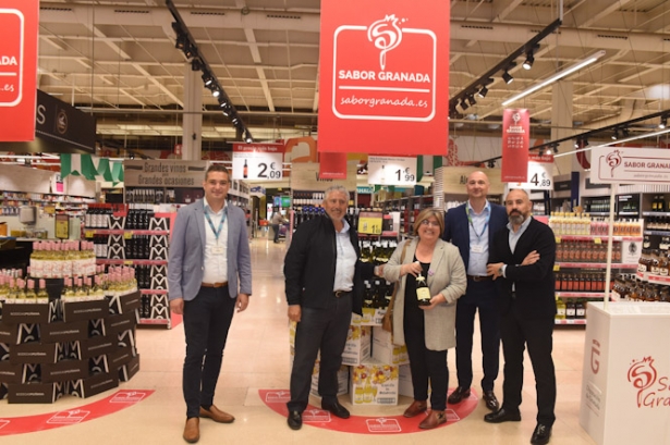 Presentación de los productos `Sabor Granada` en Carrefour (DIPGRA)