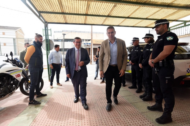 Imagen de la visita a Íllora (R. MARTÍNEZ/ DIPGRA)