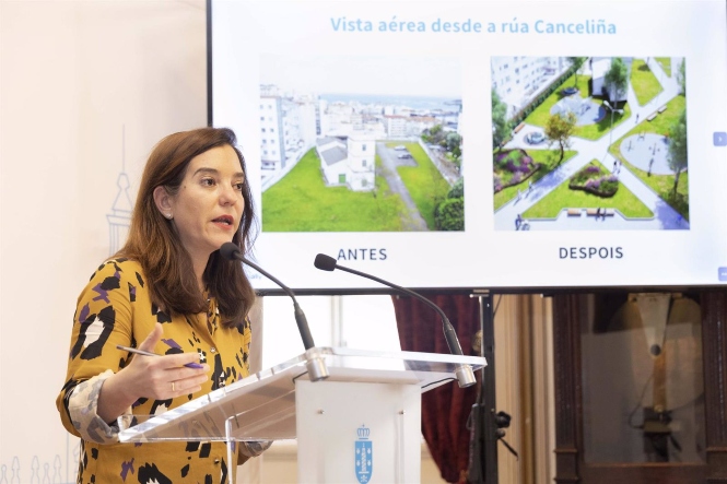 La alcaldesa de A Coruña, Inés Rey (ANDY PÉREZ)