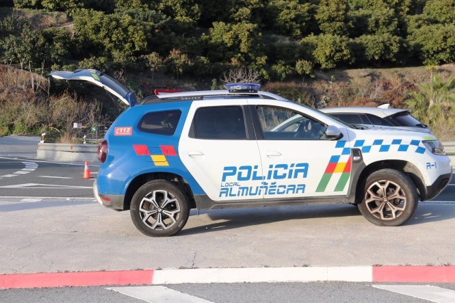 Policía Local de Almuñécar, en imagen de archivo (AYUNTAMIENTO)