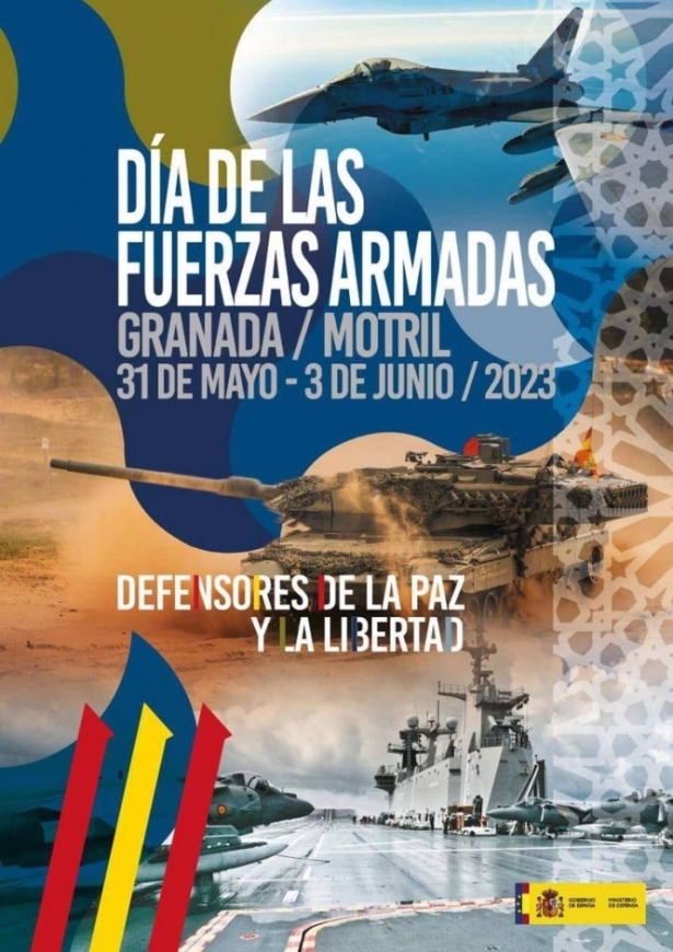 Cartel anunciador del Difas 2023 (MINISTERIO DE DEFENSA) Cartel anunciador del Difas 2023 (MINISTERIO DE DEFENSA)
