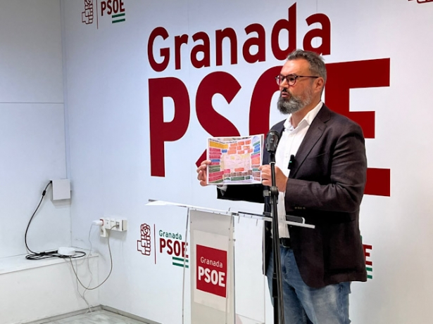El secretario de Política Municipal del PSOE de Granada capital, Pablo Hervás (PSOE) El secretario de Política Municipal del PSOE de Granada capital, Pablo Hervás (PSOE)