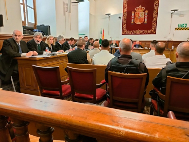 Primera sesión del juicio con jurado popular contra siete acusados de la muerte a tiros de dos jóvenes en La Zubia y su posterior encubrimiento (EUROPA PRESS)