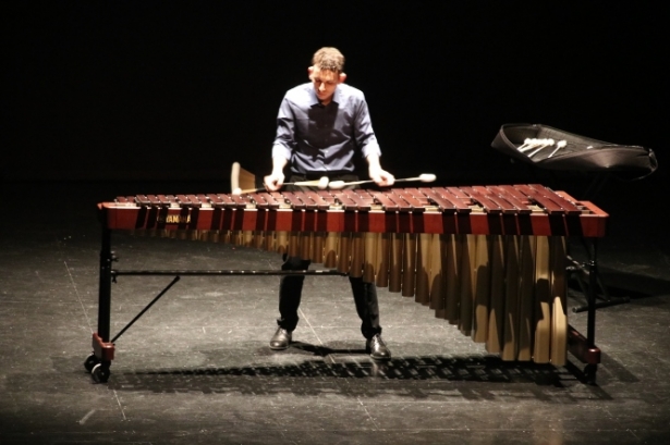 Diego Casado durante el concierto de Marimba (AYTO. ALMUÑÉCAR) Diego Casado durante el concierto de Marimba (AYTO. ALMUÑÉCAR)