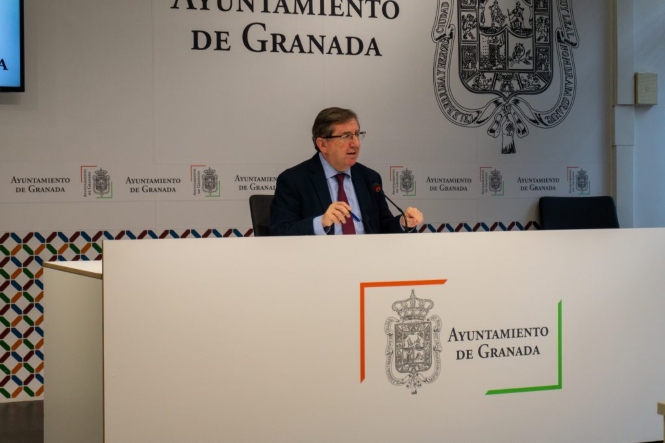  El portavoz del del Partido Popular en el Consistorio, Luis González (PP) 