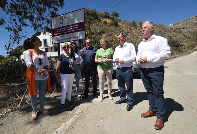 Imagen de la carretera Sorvilán-Los Yesos (R. MARTÍNEZ/ DIPGRA)