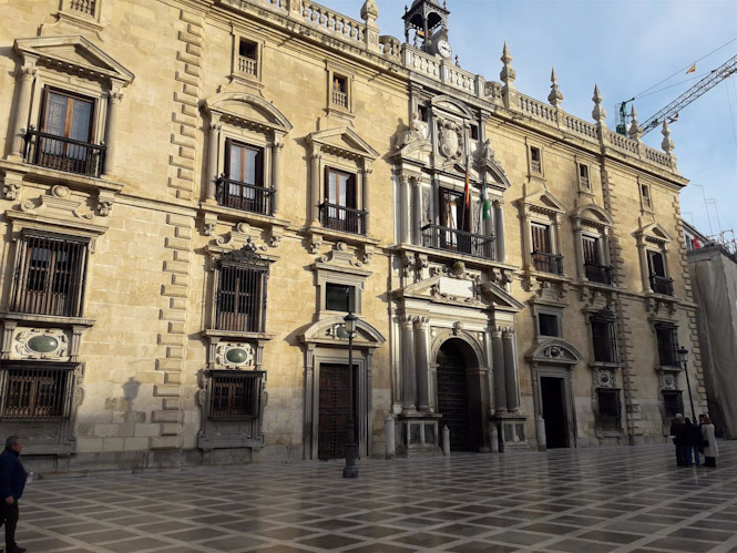 Imagen de archivo de la Real Chancillería de Granada y sede del Tribunal Superior de Justicia de Andalucía (EUROPA PRESS)