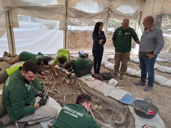 Visita a la excavación (SUBDELEGACIÓN)