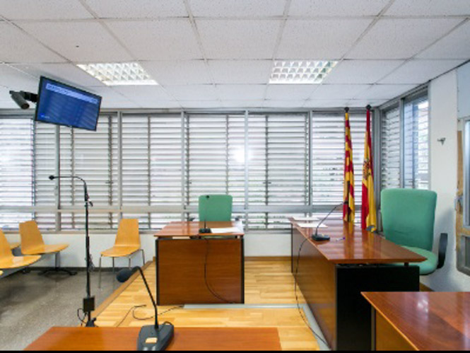 Sala judicial. ARHIVO (CONSELLERIA JUSTICIA)