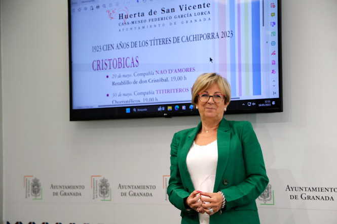 María de Leyva, concejala de Cultura del Ayuntamiento de Granada (JAVIER ALGARRA/AYUNTAMIENTO)