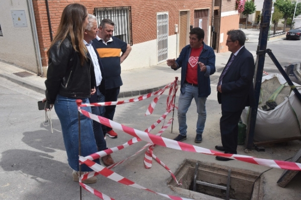 Imagen de la visita a Escúzar (L. ARMAS / DIPGRA)
