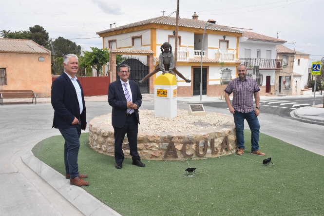 Imagen de la visita a Ventas de Huelma (L. ARMAS / DIPGRA) 