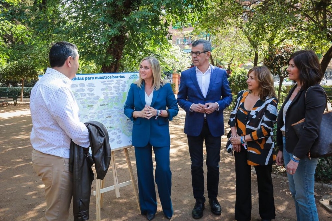 Presentación del proyecto de para los barrios de Marifran Carazo (PP)