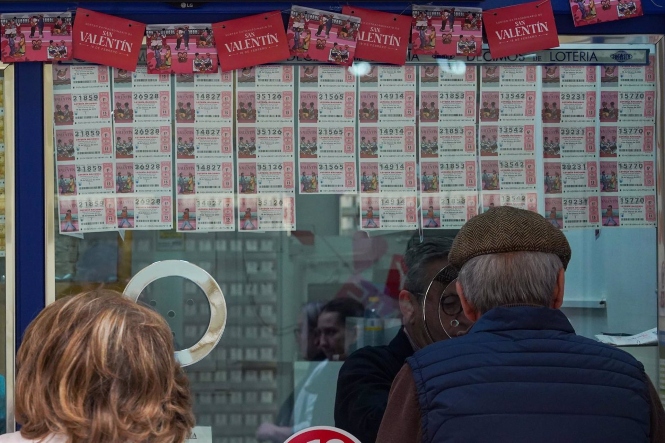 Administración de lotería (EDUARDO BRIONES /EUROPA PRESS) 