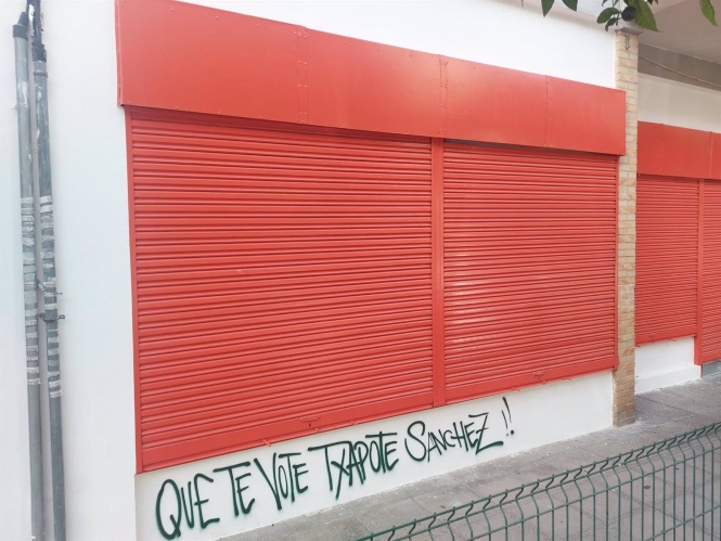 El PSOE de Maracena condena pintadas grafiteras en su sede por culpa `del odio que el PP proyecta` (PSOE) 