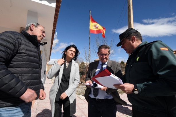 Visita al cuartel de Gor (DIPGRA) 