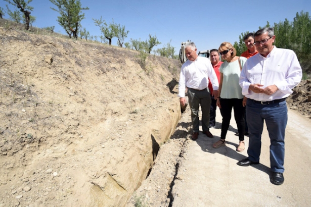 Imagen de la visita a las obras (R. MARTÍNEZ/DIPGRA)