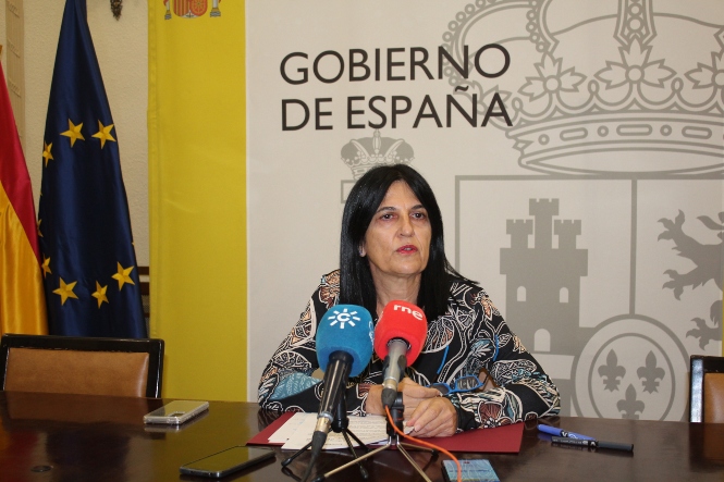 La Subdelegada del Gobierno, Inmaculada López Calahorro (SUBDELEGACIÓN)