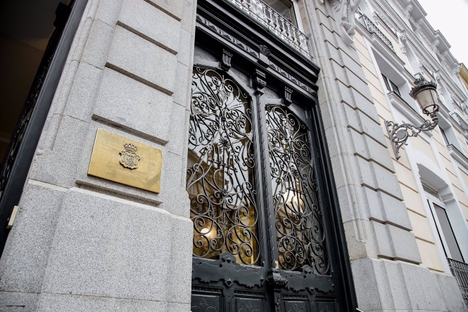 Fachada de la Sede del CGPJ (CARLOS LUJÁN / EUROPA PRESS)