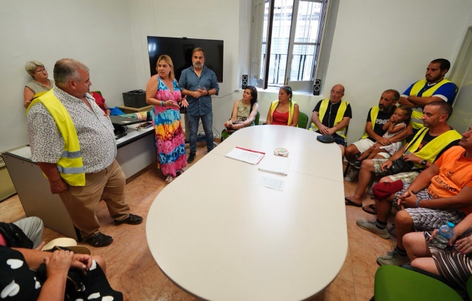 Visita al Parque Nueva Granada (PSOE)