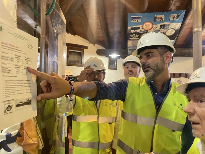 Fernández-Pacheco ha visitado Postero Alto (JUNTA)