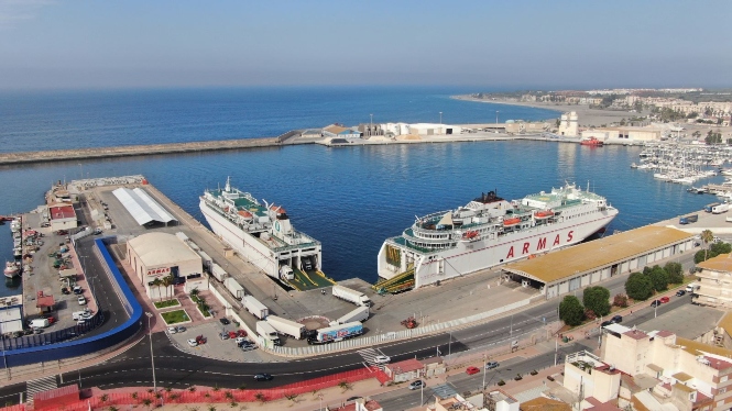 Vista panorámica del Puerto de Motril (PUERTO DE MOTRIL)