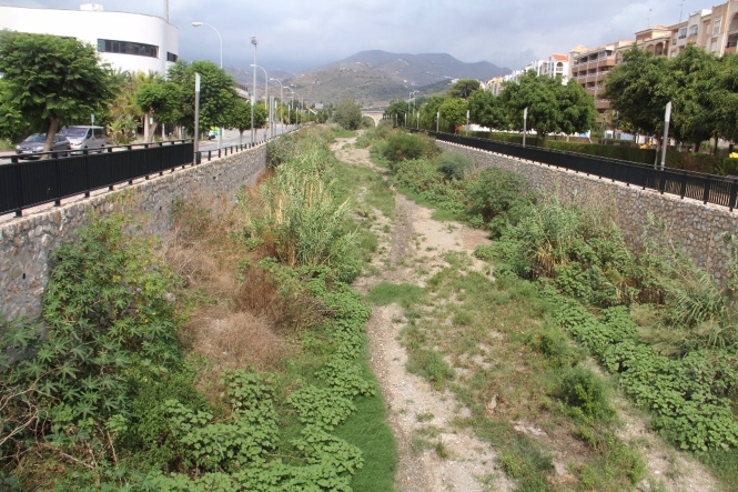Cauce bajo del río Verde, en imagen de archivo (AYUNTAMIENTO DE ALMUÑÉCAR) 