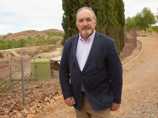 El portavoz del grupo municipal socialista en el Ayuntamiento de Dílar, Aureliano Martín (PSOE) 