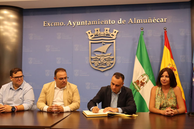 Visita del presidente de Diputación a Almuñécar (DIPGRA)