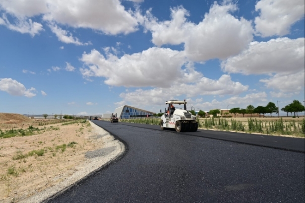 Obras en la carretera de Escúzar (JUNTA) Obras en la carretera de Escúzar (JUNTA)